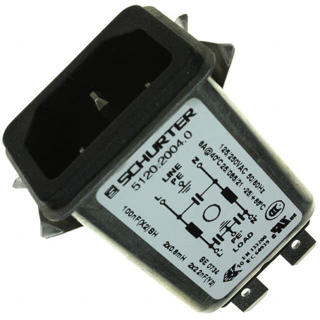 5120.2004.0 SCHURTER Inc.  Power Entry Modules (PEM)